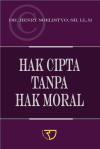 Hak cipta tanpa hak moral