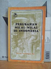 Perubahan Nilai-Nilai di Indonesia