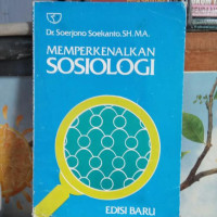 Memperkenalkan Sosiologi Edisi Baru