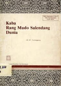 Kaba Rang Mudo salendang dunia