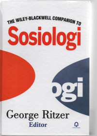 The wiley-blackwell companion to sosiologi