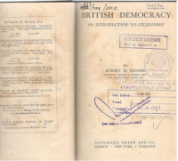 British Democracy an Introduction to Citizenship