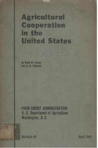 Agricultural Cooperation in the United States