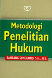 Metodologi Penelitian hukum