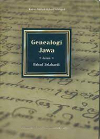 Genealogi Jawa dalam babad selahardi