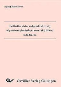 Cultivation status and genetic diversity of yam bean (Pachyrhizus erosus (L.) Urban) in Indonesia