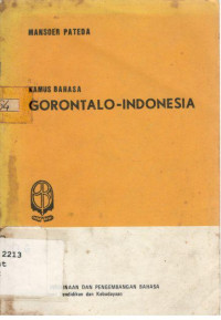 Kamus Bahasa Gorontalo-Indonesia