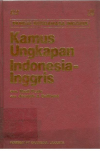 Kamus Ungkapan Indonesia - Inggris