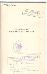 Contemporary Sociological Theories