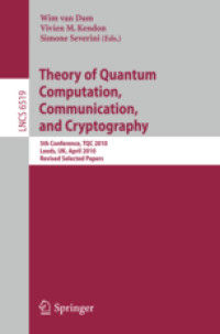 Theorry of Quantum Computation, Communication, and Cryptography