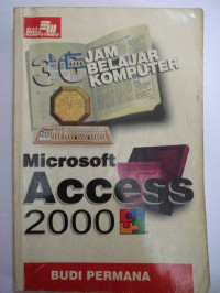 MICROSOFT ACCESS 2000