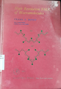 High Resolution Nmr Of Macromoleculas