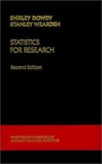 STATISTICS FOR RESEARCH 2ND ED.