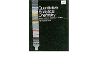 Quantitative Analysis Chemistry