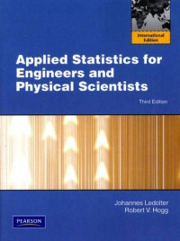 APPLIED STATISTICS FOR ENGINEERS AND PHYSICAL SCIENTISTS