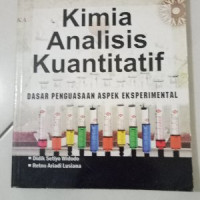 Kimia Analisis Kuantitatif