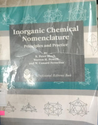 Inorganic Chemical Nomenclature