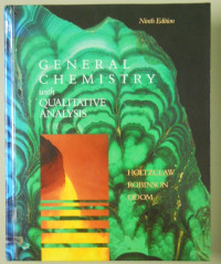 General Chemistry ; With Qualitative Analysis,