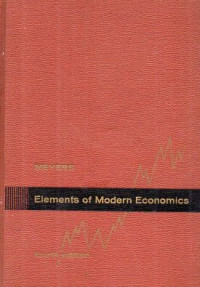 Elements of modern economics