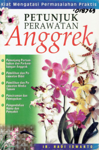 Petunjuk perawatan anggrek