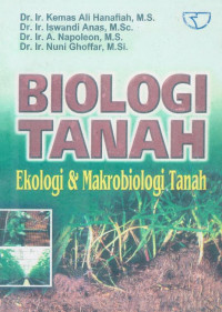 Biologi tanah: ekologi & mikrobiologi tanah