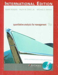 Quantitative analysis for management