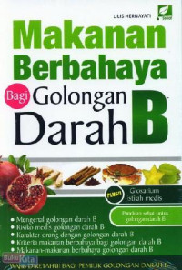 Makanan Berbahaya bagi golongan darah B