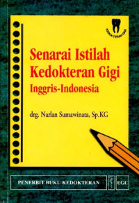 Senarai istilah kedokteran gigi : Inggris-Indonesia