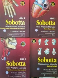 Sobotta. Atlas Anatomi manusia (Buku Tabel) Jilid 3. 23e