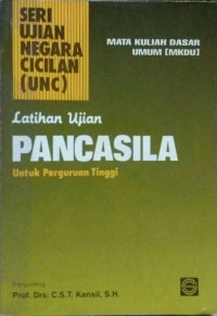 Latihan Ujian Pancasila: untuk perguruan Tinggi