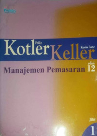 MANAJEMEN PEMASARAN ED. 12 JIL. 1