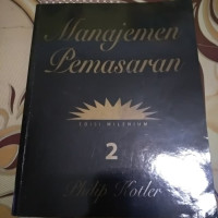 Manajemen Pemasaran : edisi melenium