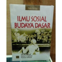 Ilmu Sosial & Budaya dasar edisi ke 3