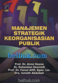 MANAJEMEN STRATEGIK KEORGANISASIAN PUBLIK