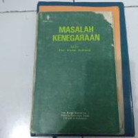 Masalah Kenegaraan