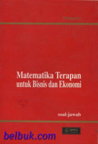 Matematika Terapan untuk Bisnis dan Ekonomi