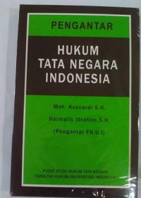 HUKUM TATA NEGARA INDONESIA