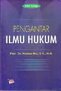 PENGENTAR ILMU HUKUM