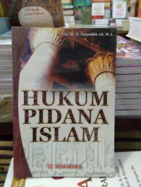 HUKUM PIDANA ISLAM