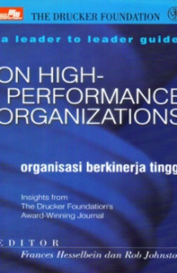 On High Performance Organizations :organisasi berkinerja tinggi